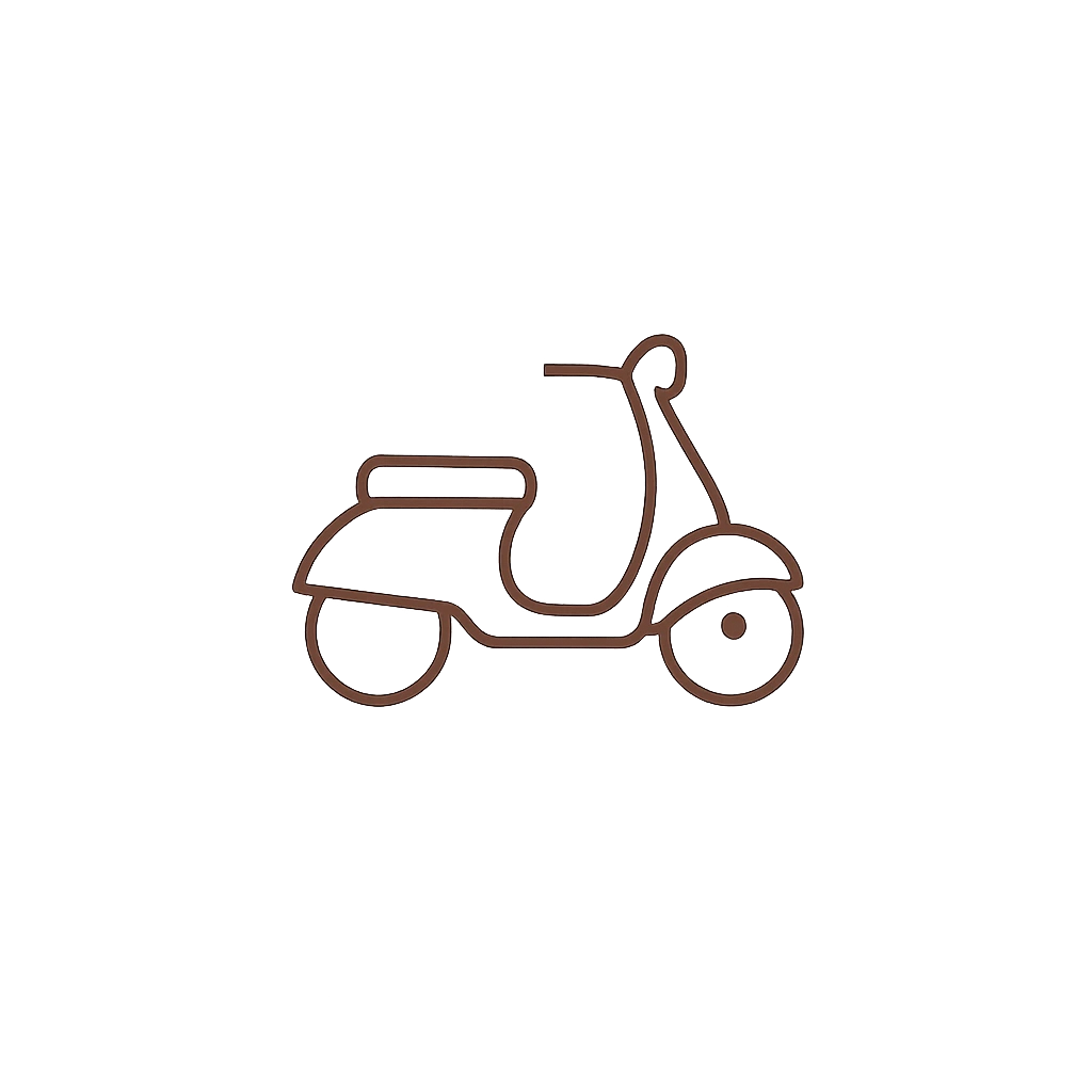 Icon der Villa Oliva für die Roller mieten